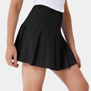 Halara Everyday 2-in-1 Pleated Tennis Skirt NWT
